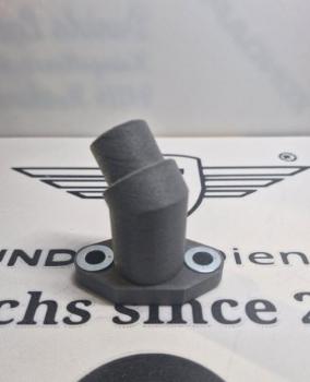 Zündapp Ansaugstutzen für ZB 22 , ZR 20 / 30 ZD 30 ZA 25 / 40 A 25 mit VM13 Mikuni Vergaser ET : 250-04.601